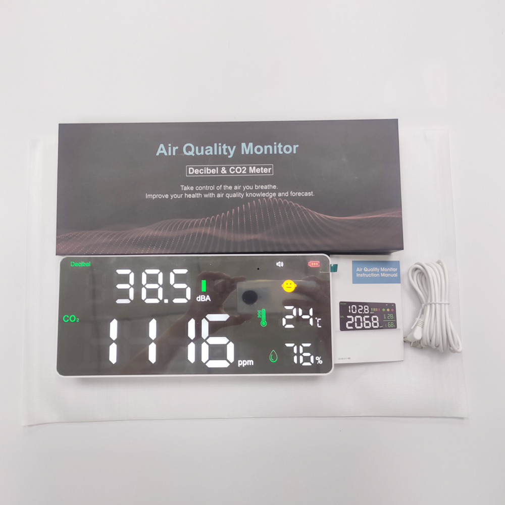 Wall Mounted Infrared Sensor Noise Meter 7