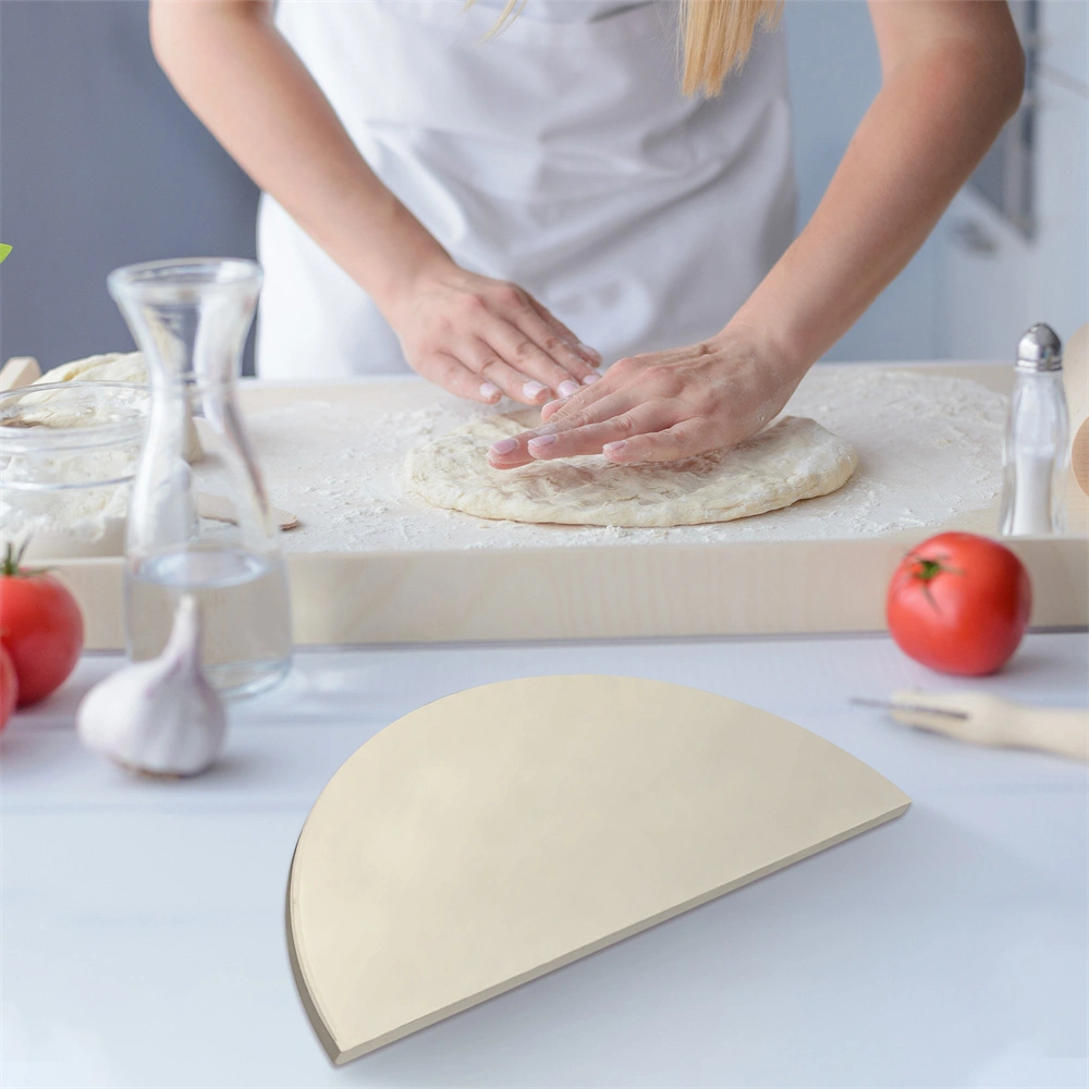 MCD witte halve maan multifunctionele pizzasteen buitenkeuken BBQ grill Kamado BBQ accessoires gereedschap 1