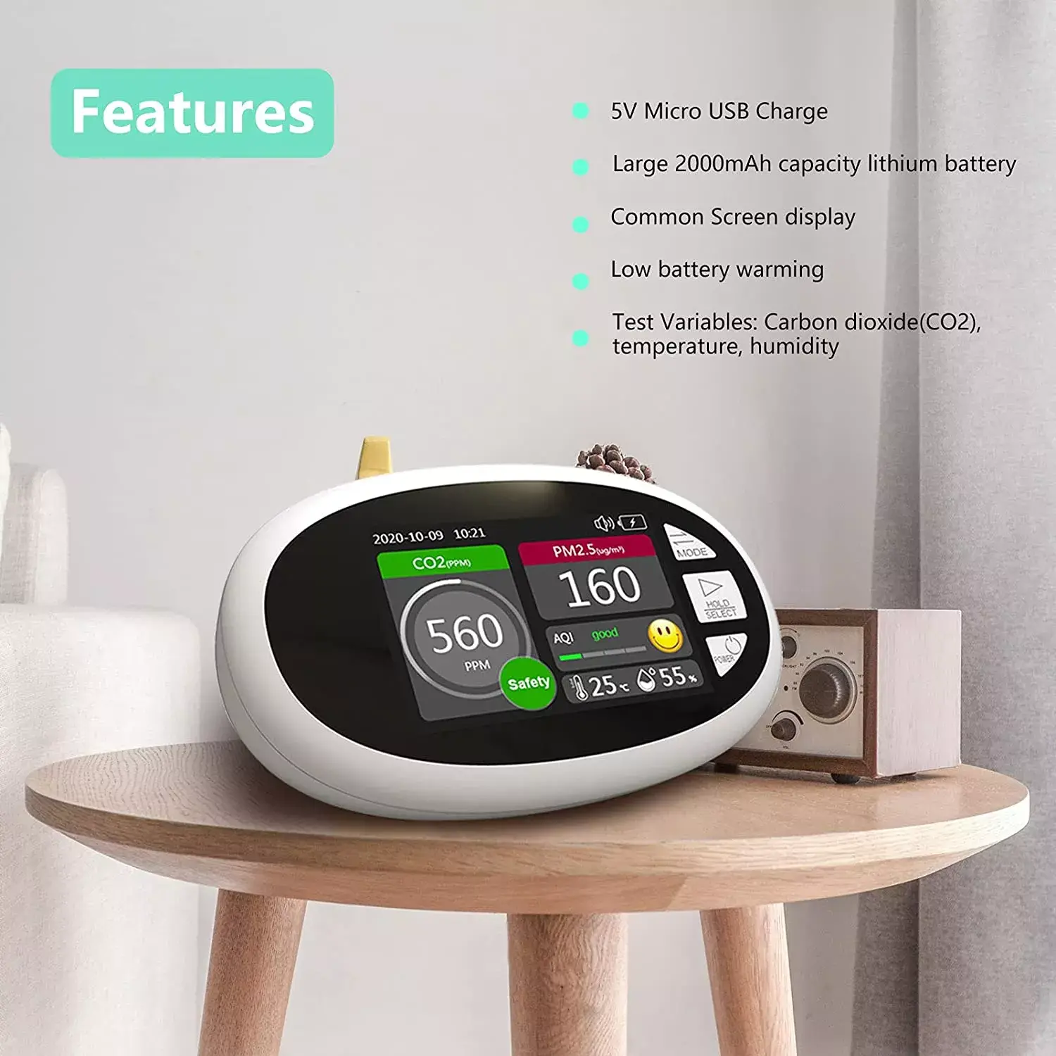 Safe to Use Industrial Co2 Detector Factory Price Bulk Buy 5
