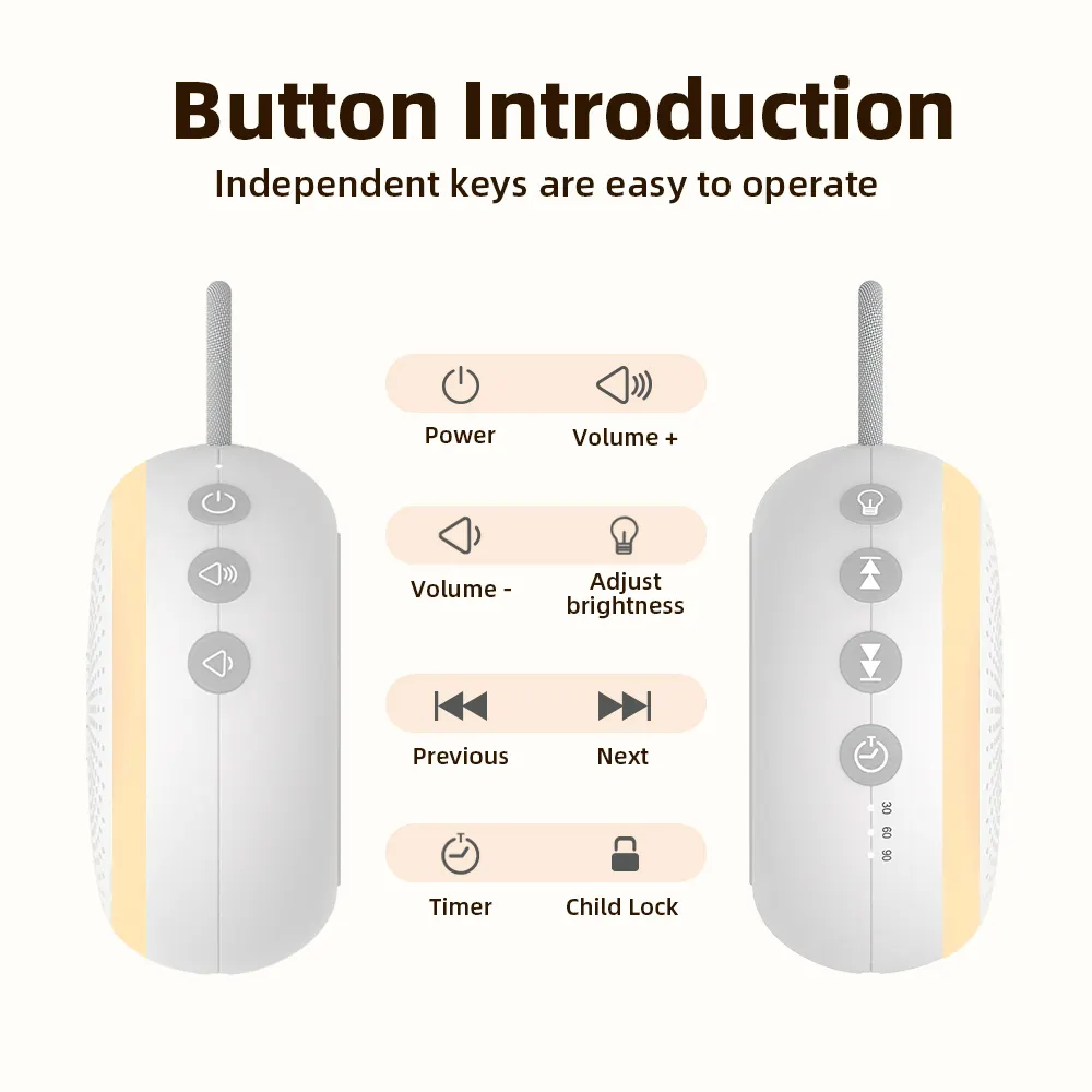 Portable White Noise Machine - - Hi-FiD-2 7