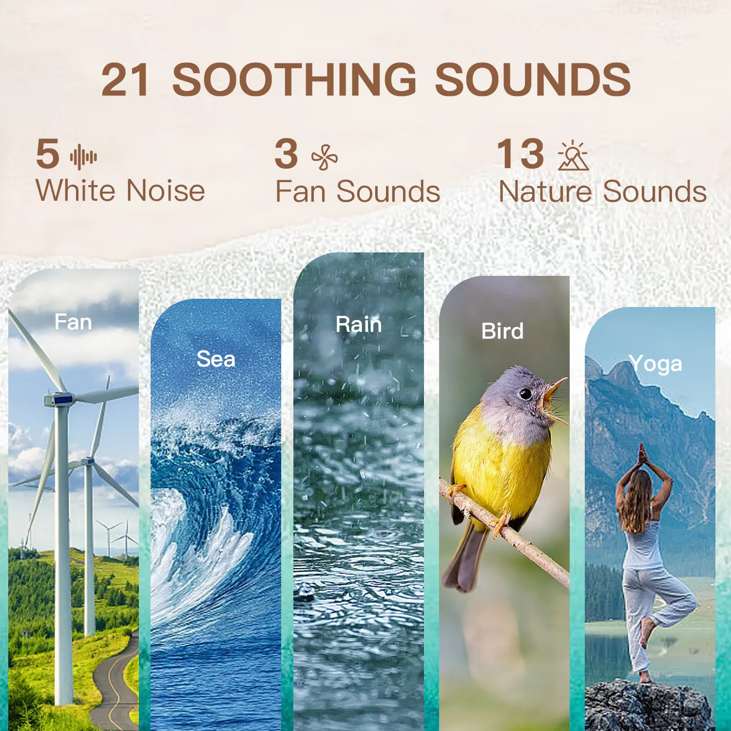 Sound Machine with Wake Up Light by Hi-FiD-1 7