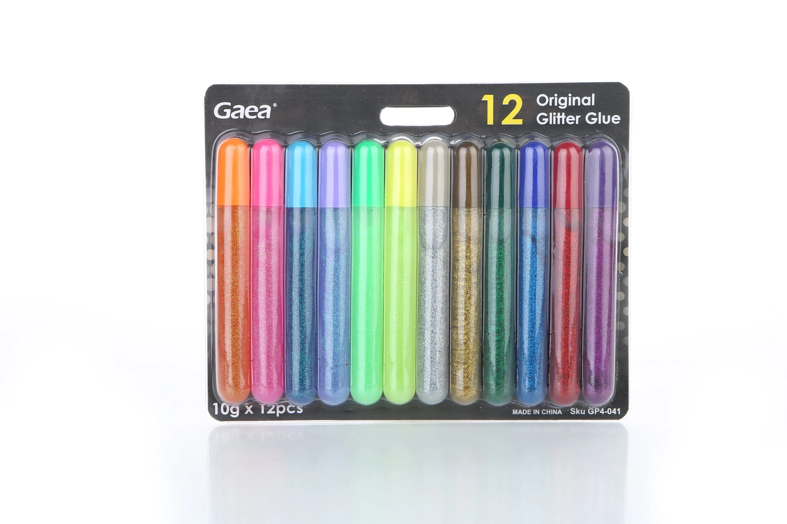 10g*12pcs glitter glue on blister card 1