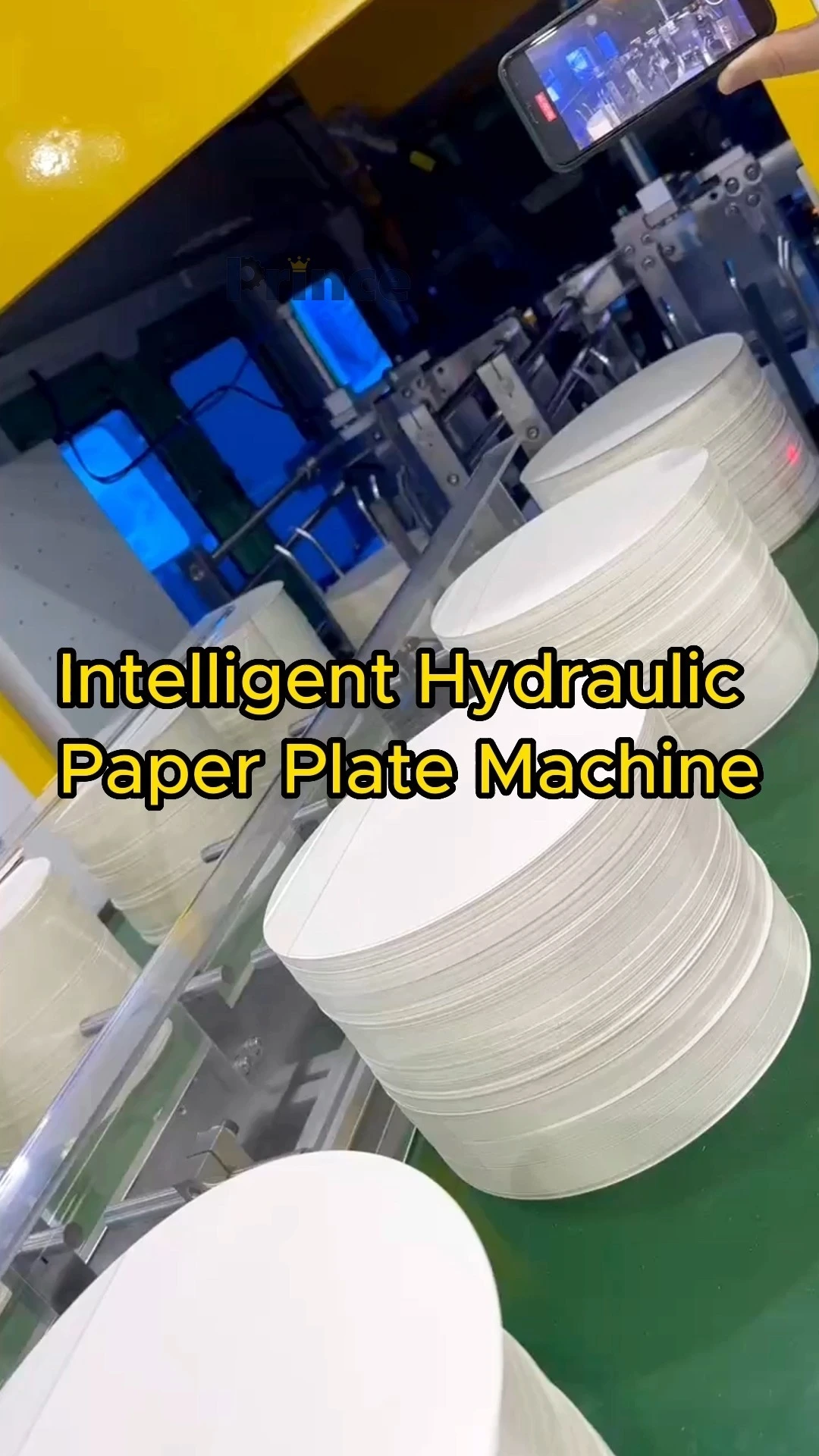 Automatic Double Stations Disposable Paper Plate Making Machine 1