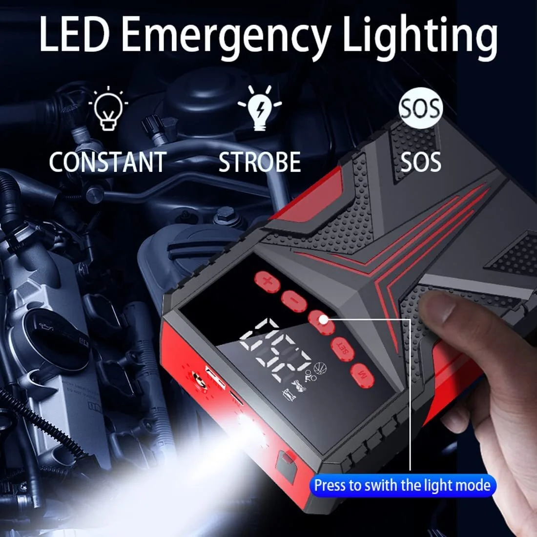 Car Jumpstart Portable 600A - - GFERAUTO 4