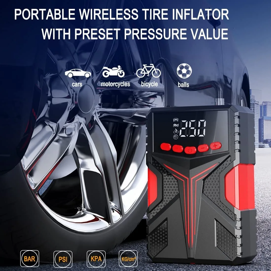 Car Jumpstart Portable 600A - - GFERAUTO 5