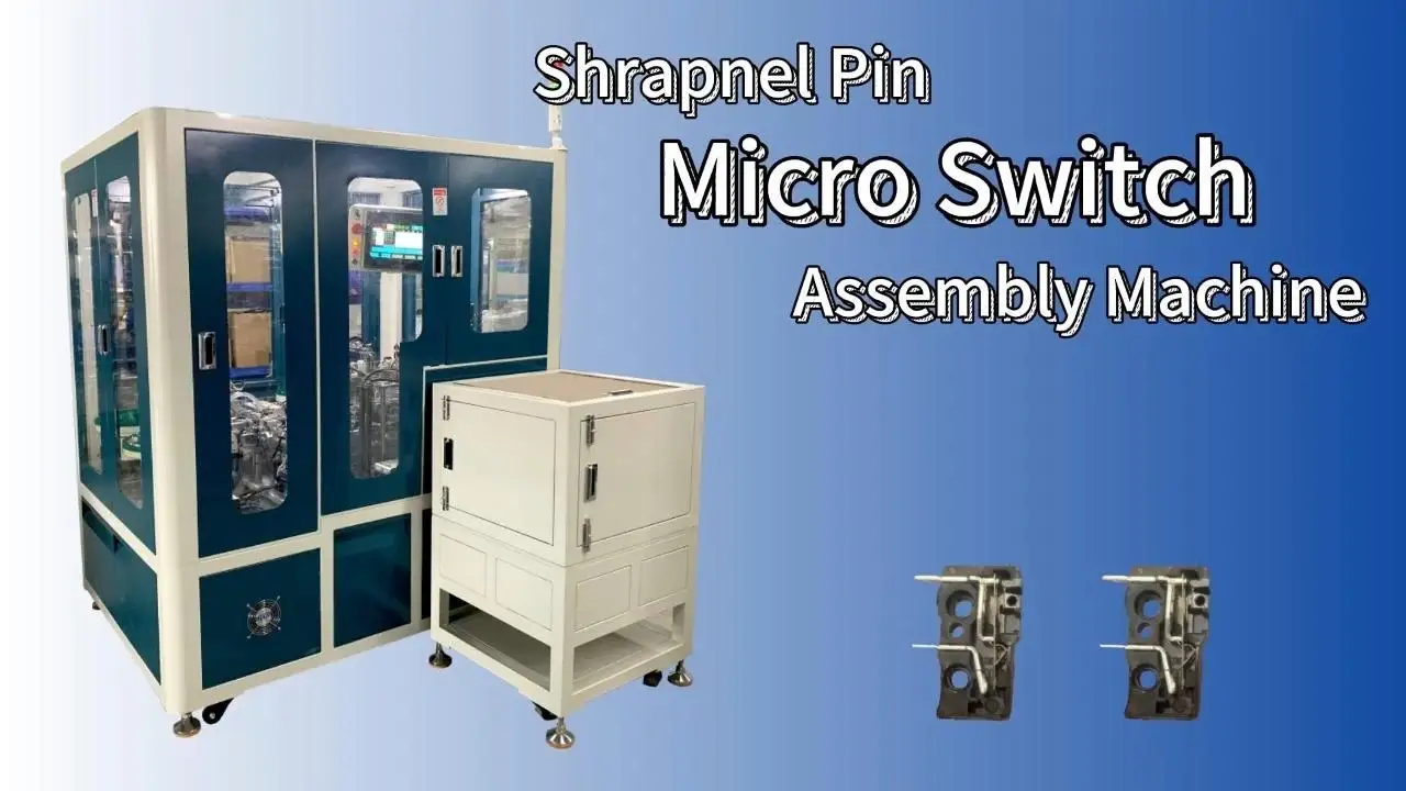 Micro Switch Shrapnel Pin Automatic Assembly Machine 1