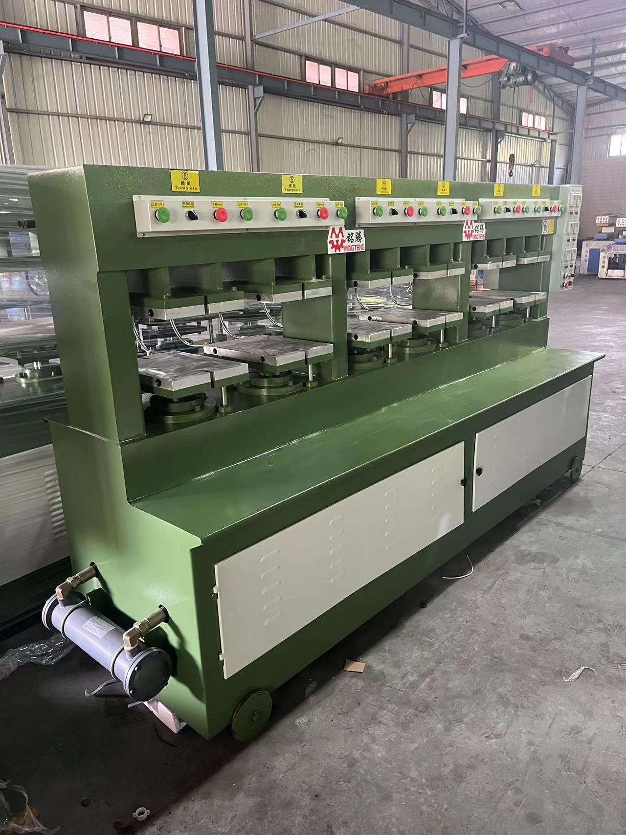 MT-640 إيفا نعل ماكينة تشكيل بالضغط البارد لصنع الأحذية ماكينة صنع نعل الإسفنج/قالب كبير&قالب صغير 4