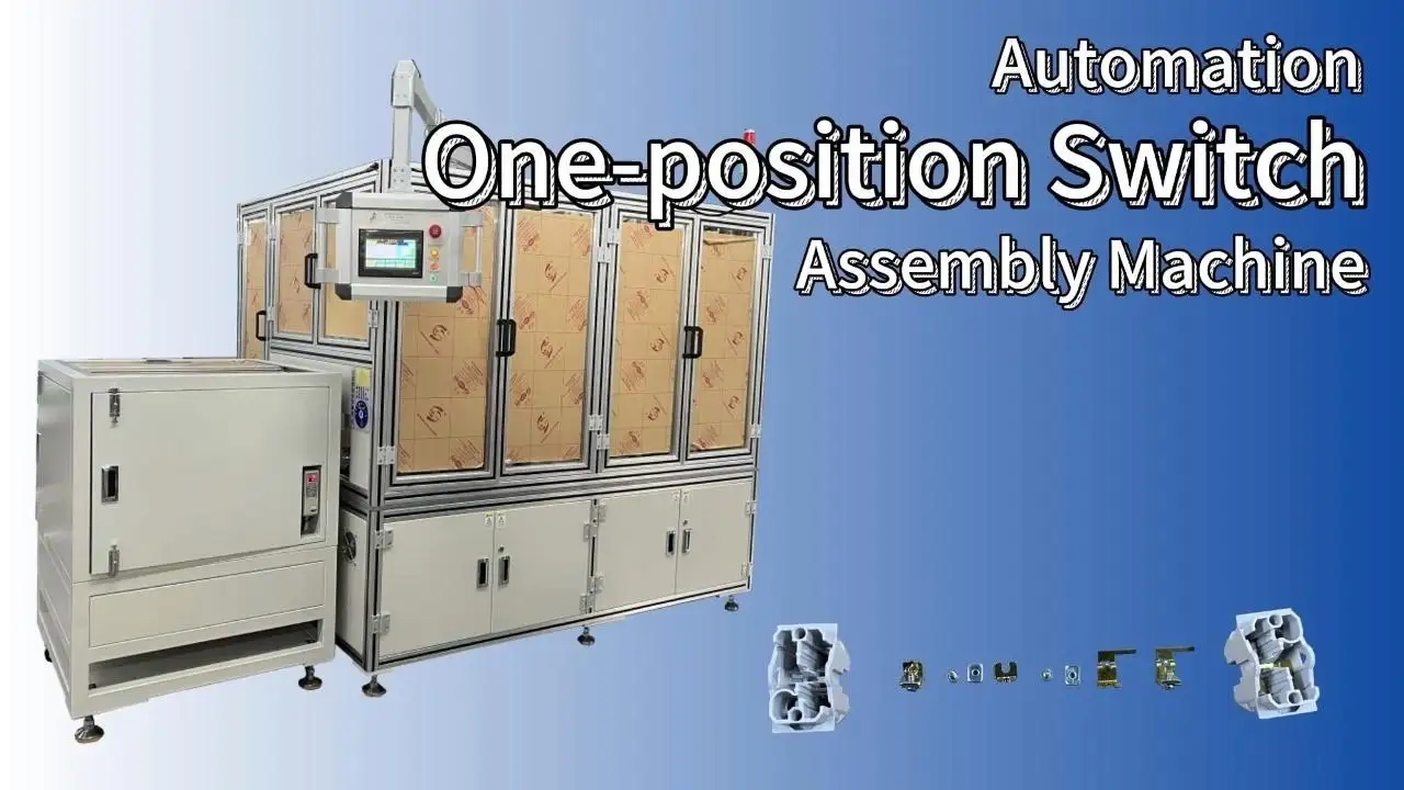 Effiziente automatische Montagemaschine für Ein-Positions-Schalter 1
