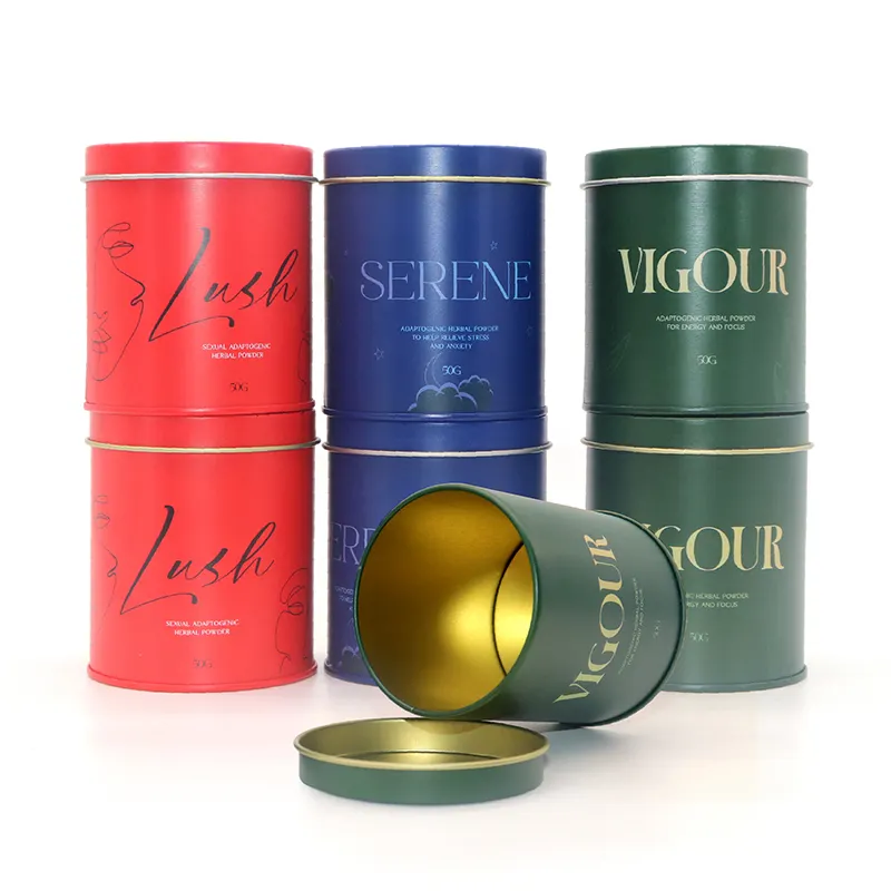 Tea Canister Tin Yes by XPD 2