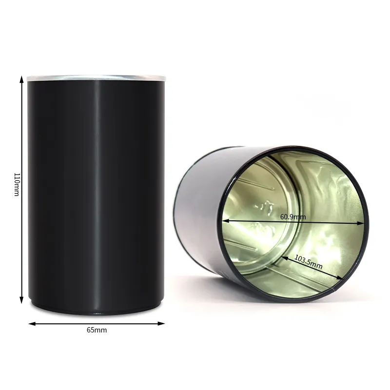 Small Round Metal Tins with Lids 30-35 Days by XPD 5