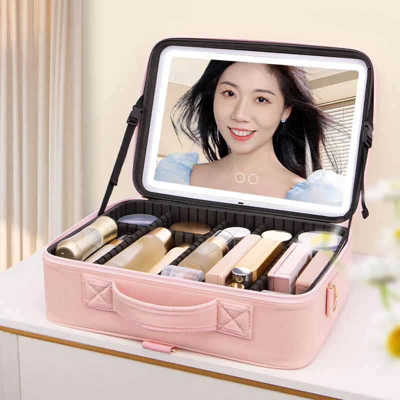 Cosmetic Bags with LED Mirrors 1