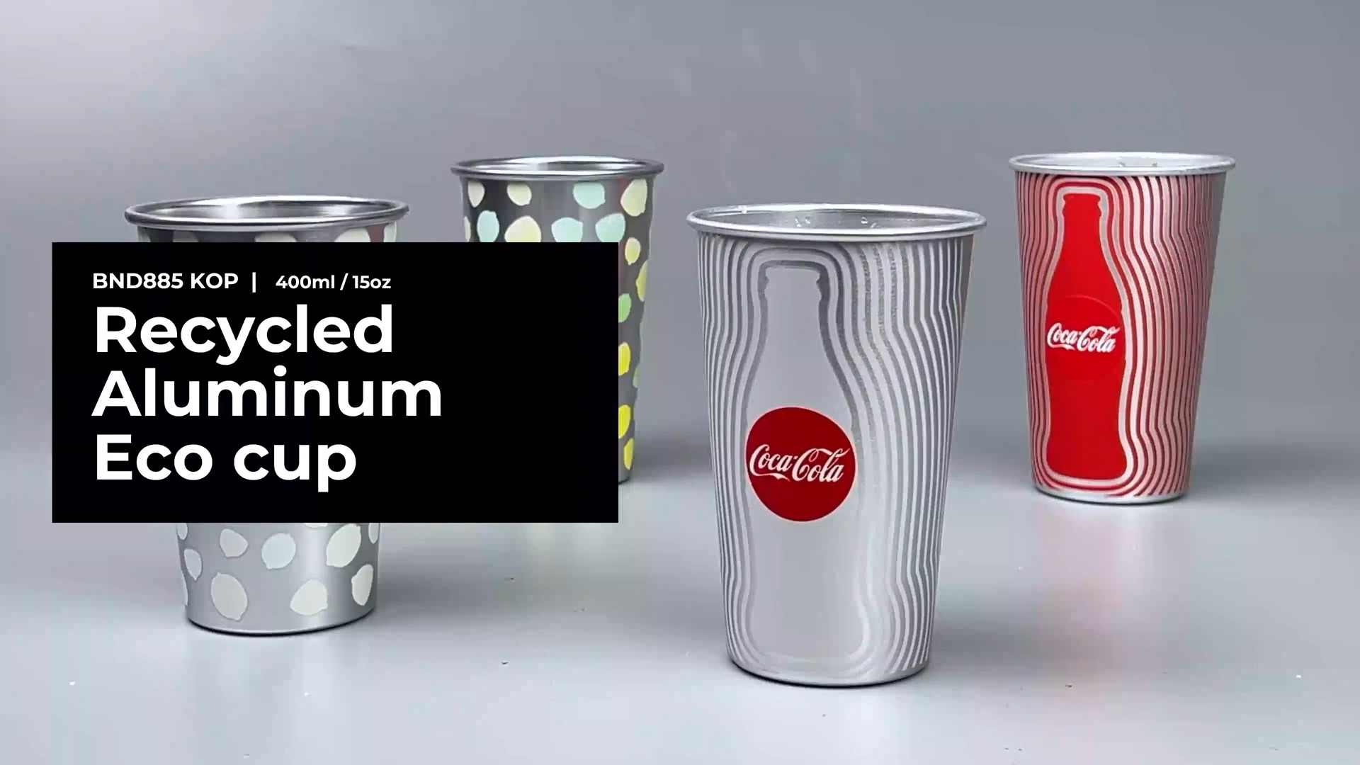 Aluminum Color Changing Cup - Pagbaligya sa pabrika sa China