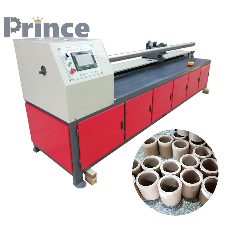 Multiple Blades Cardboard Paper Tube Core Cutter Slitter Cutting ...