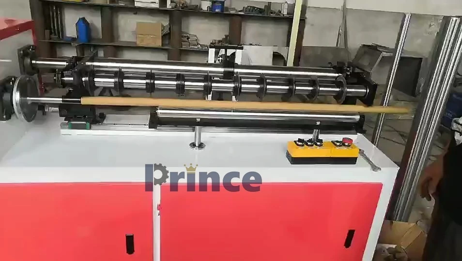 Semi-automatic Cardboard Paper Tube Slitting Machine 1