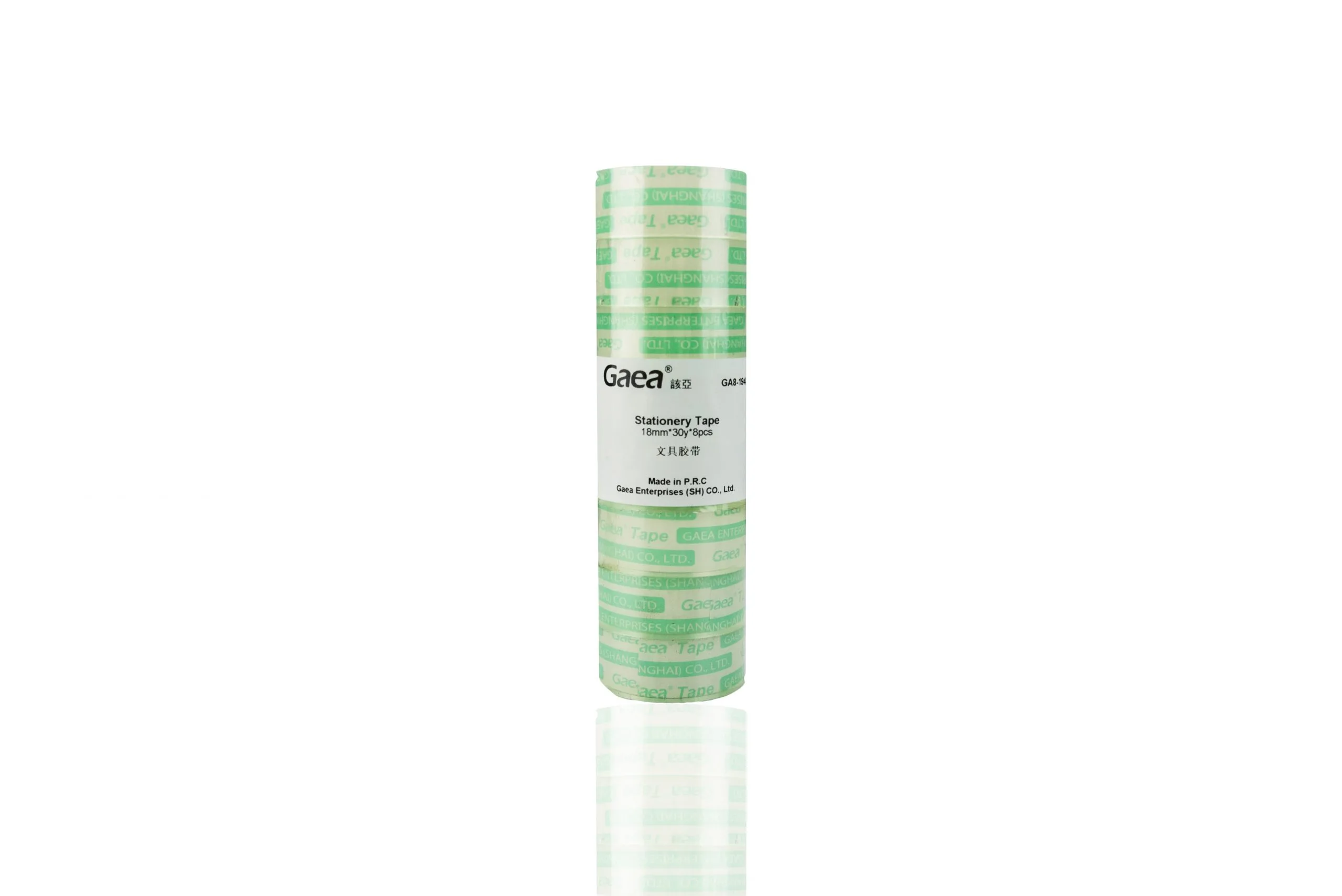 Fita de papelaria cristalina 18 mm * 30y * 8 unidades 1