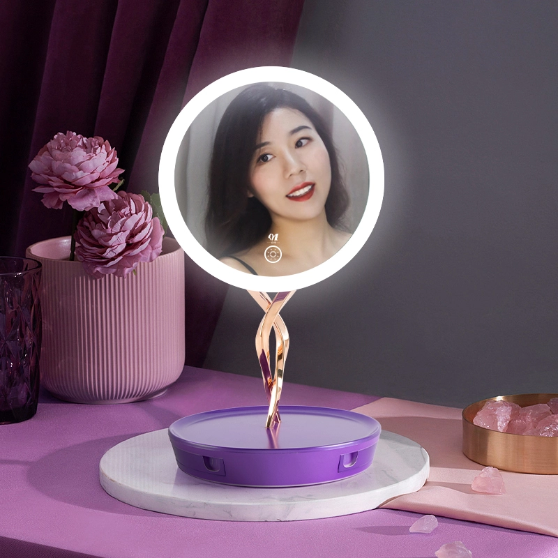 Smart storage makeup mirror with light 1