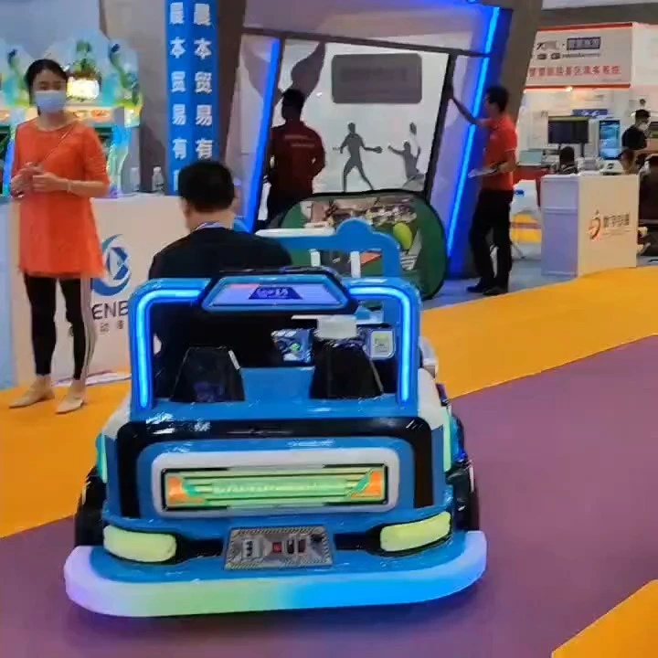 Square entertainment vehicle, children's electric off-road vehicle, parent-child interaction, commercial stalls in amusement parks, parks, and night markets 1