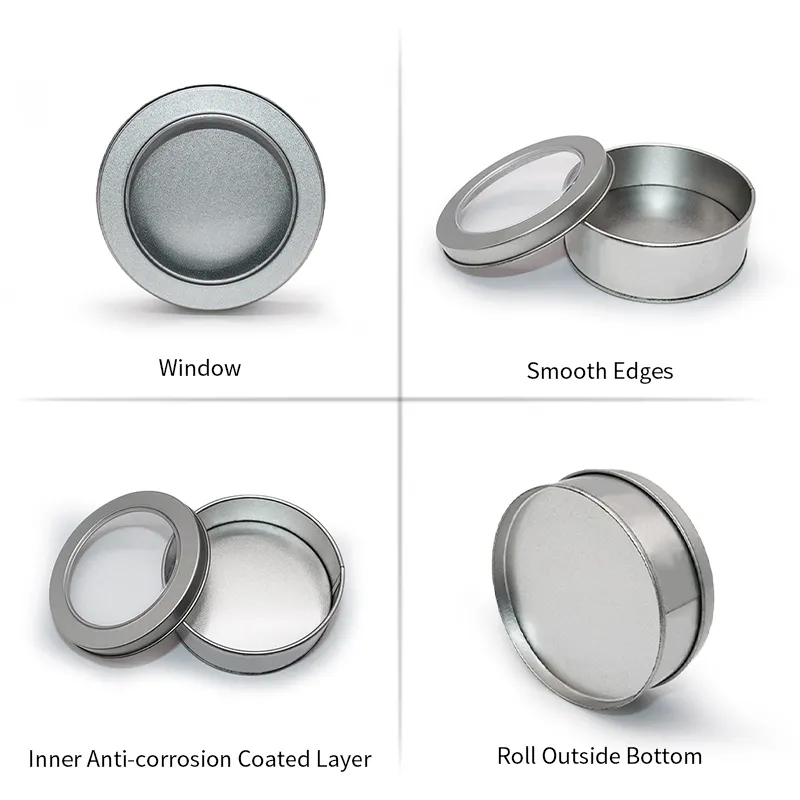 Round Tin Box TINPLATE by XPD 6