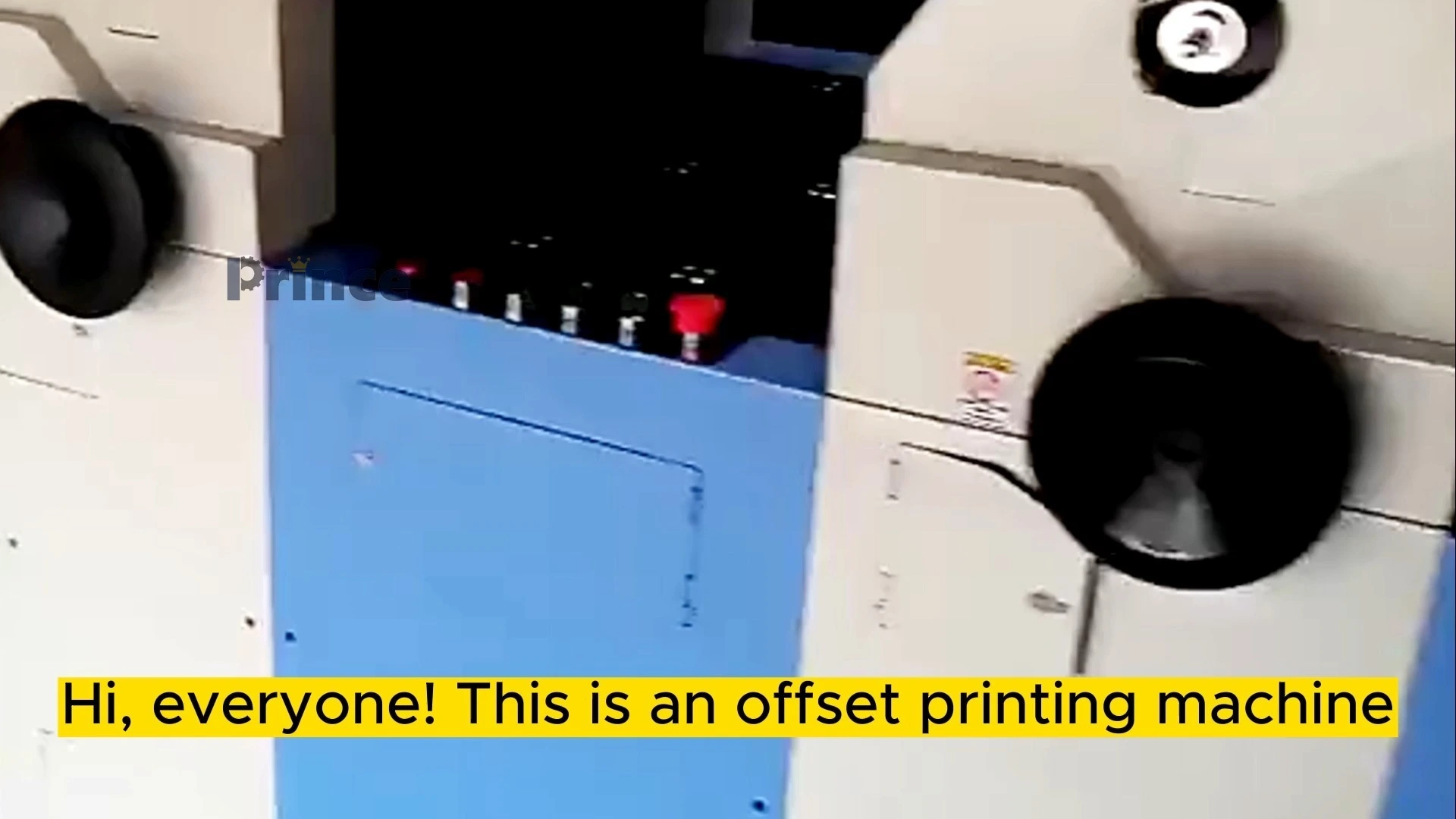 Automatic 4 Color Offset Printer Multicolor Color Offset Printing Machine 1