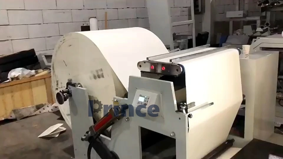 Automatic 4 Color Flexographic Paper Cup Printer Print Machine Coffee Cup Fan Flexo Printing Machine Price for Cups with Die Cut 1