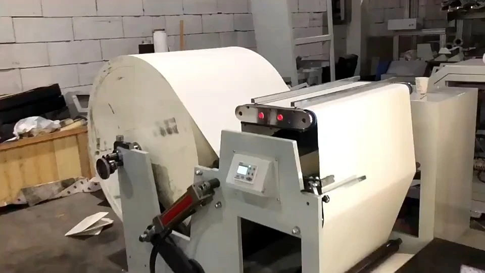 Automatic 4 Color Flexographic Paper Cup Printer Print Machine Coffee Cup Fan Flexo Printing Machine Price for Cups with Die Cut 1