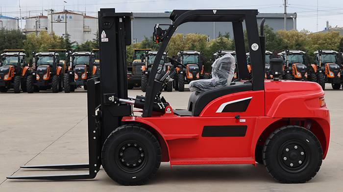 VLIFT 5ton with Cummins engine diesel forklift 4