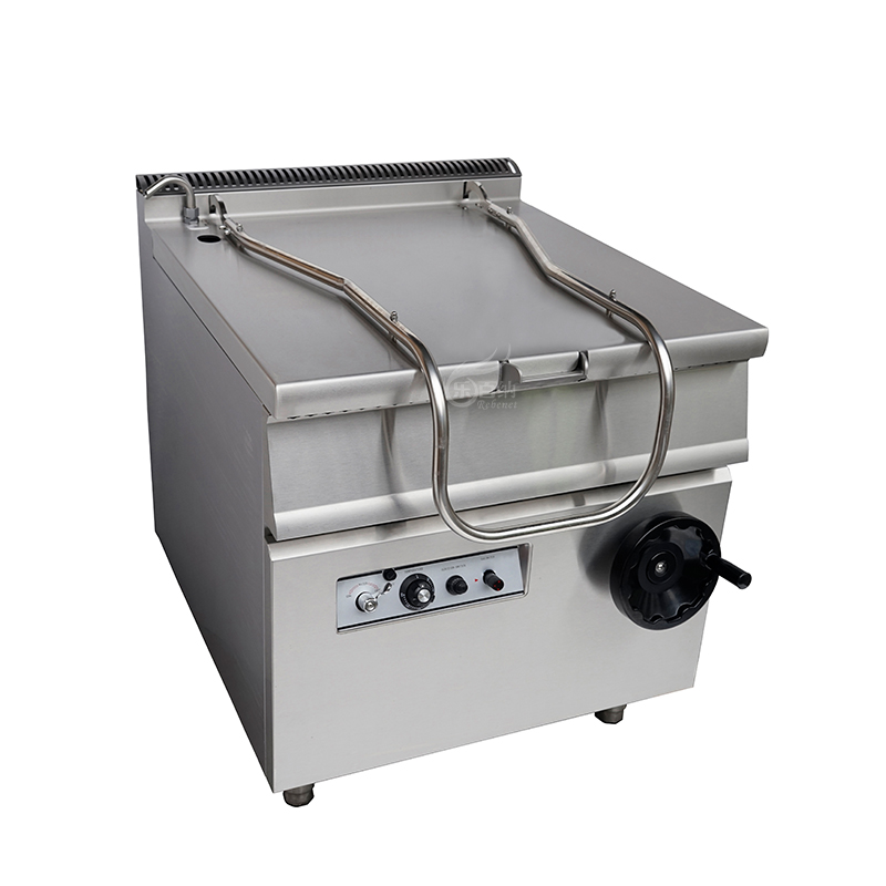 All Stainless Steel Gas Tilting Bratt Pan-80 Litres (9G-RS) 1