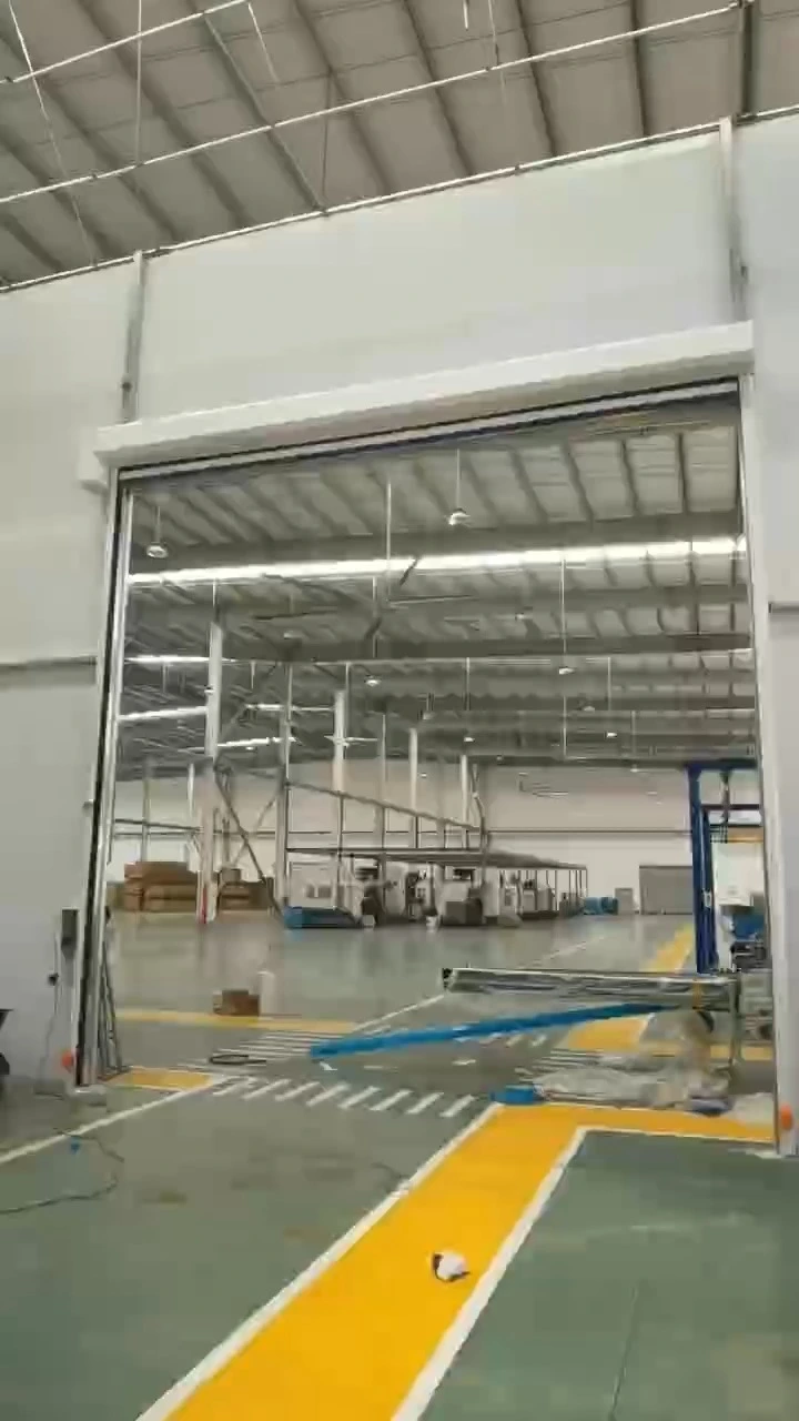 PVC High-Speed Door Rapid Door Fast Door for Industrial Use 1
