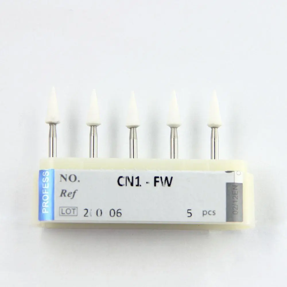 Dental composite polishing white car stone dental porcelain tooth polisher oral high-speed restoration tools 1