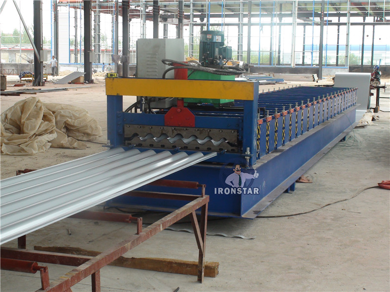 Machine de fabrication de tôles ondulées IRONSTAR 780 4