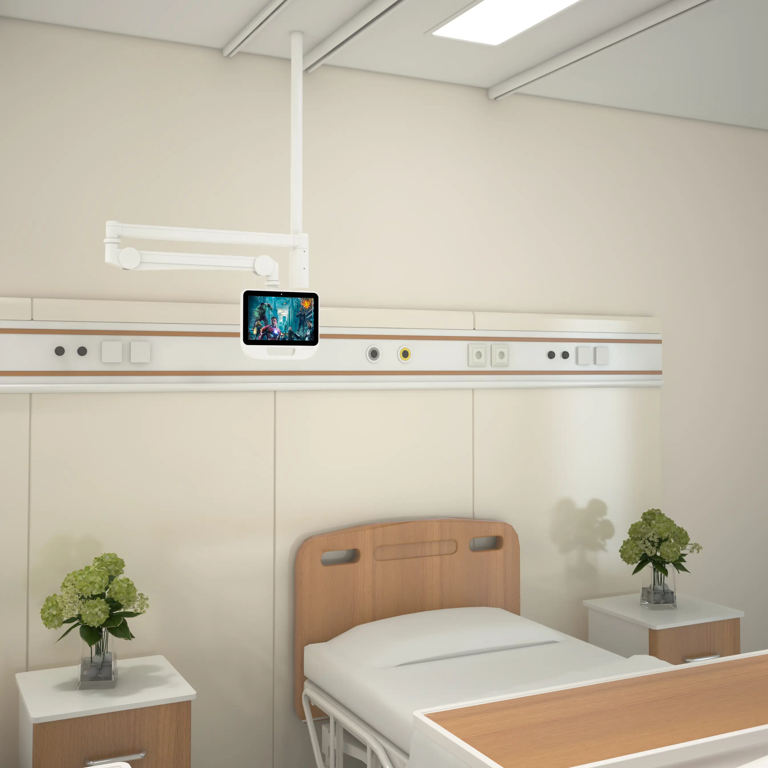 Peacemounts Patient Monitor Wall Mount Stand PM-501D Patient Monitor Wall Mount StandSupplier 2