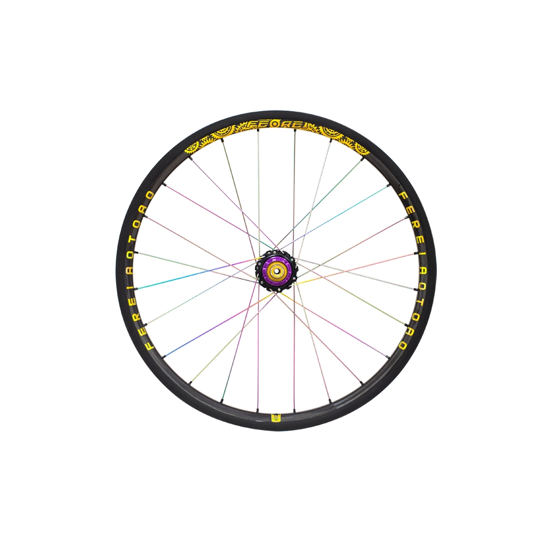 Ensemble de roues BMX pricecarbone d'usine Ferei breveté Système Aotoao Front-24 trous 、 arrière-24 trous 3