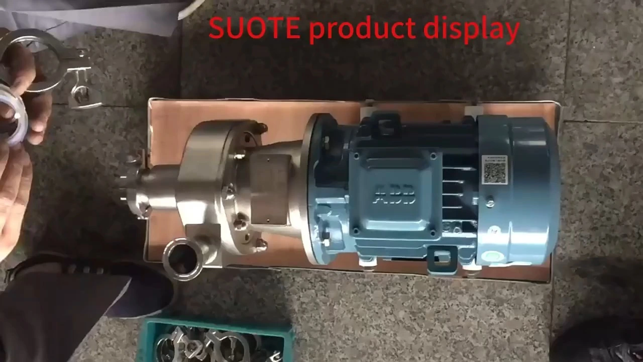 Bombas centrífugas sanitarias de acero inoxidable 304L/316L 1