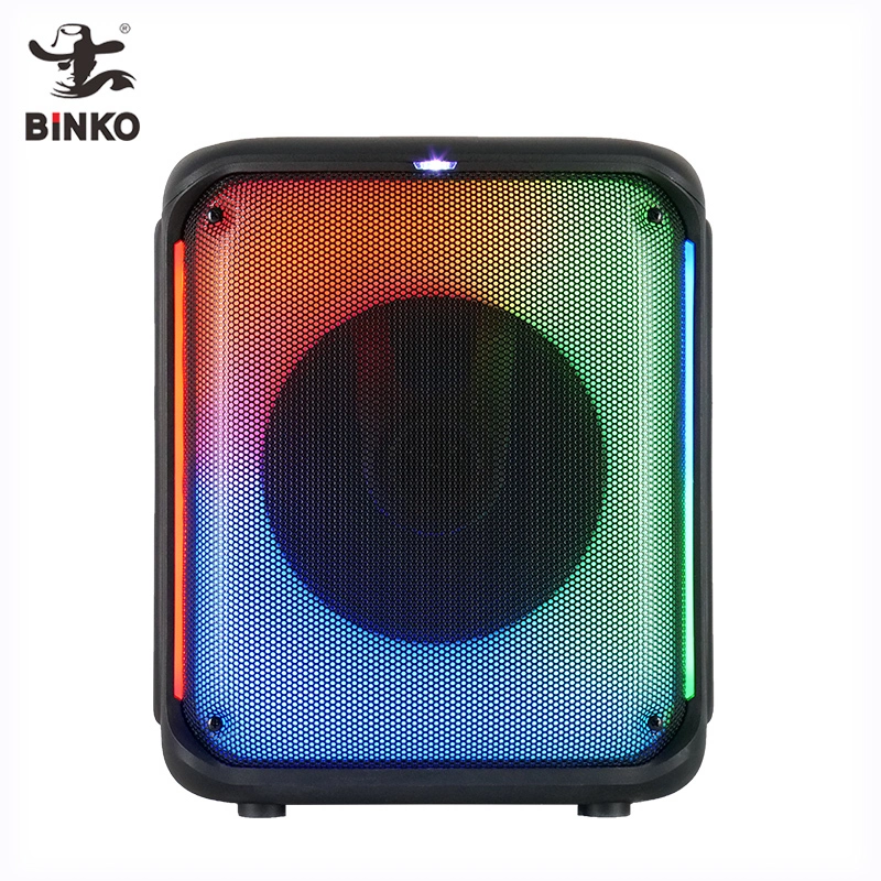 Portable Speaker 8 inch small portable speaker usb wireless bluetooth connection with ce certification speaker BINKO ZJZ-8013A 1