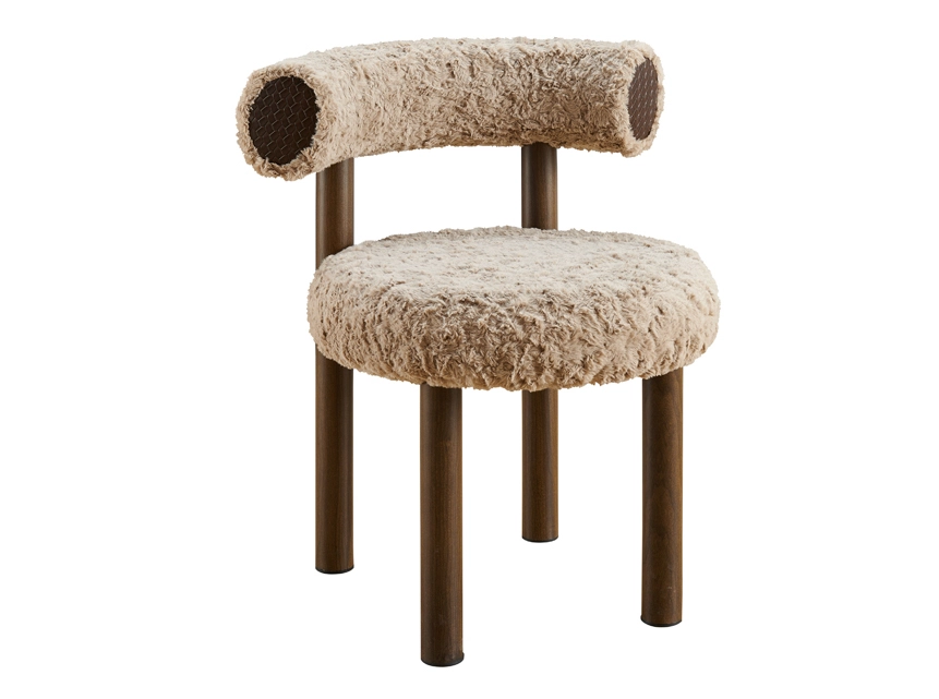 Fuzzy Restaurant Dining Chair Contract Grade YT2207 Yumeya 1