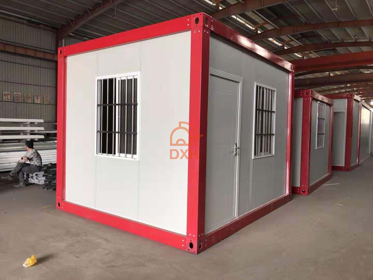 Detachable Container House with EPS Or Rock Wool Wall Panel - DXH