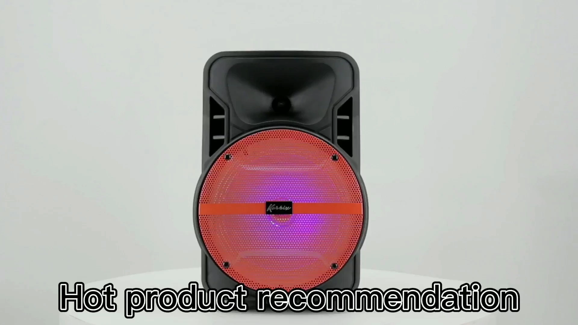 Portable Speaker Cheap Wireless LED Mobile Speaker Blue Bass Portable Subwoofer BINKO BK-807CM 1