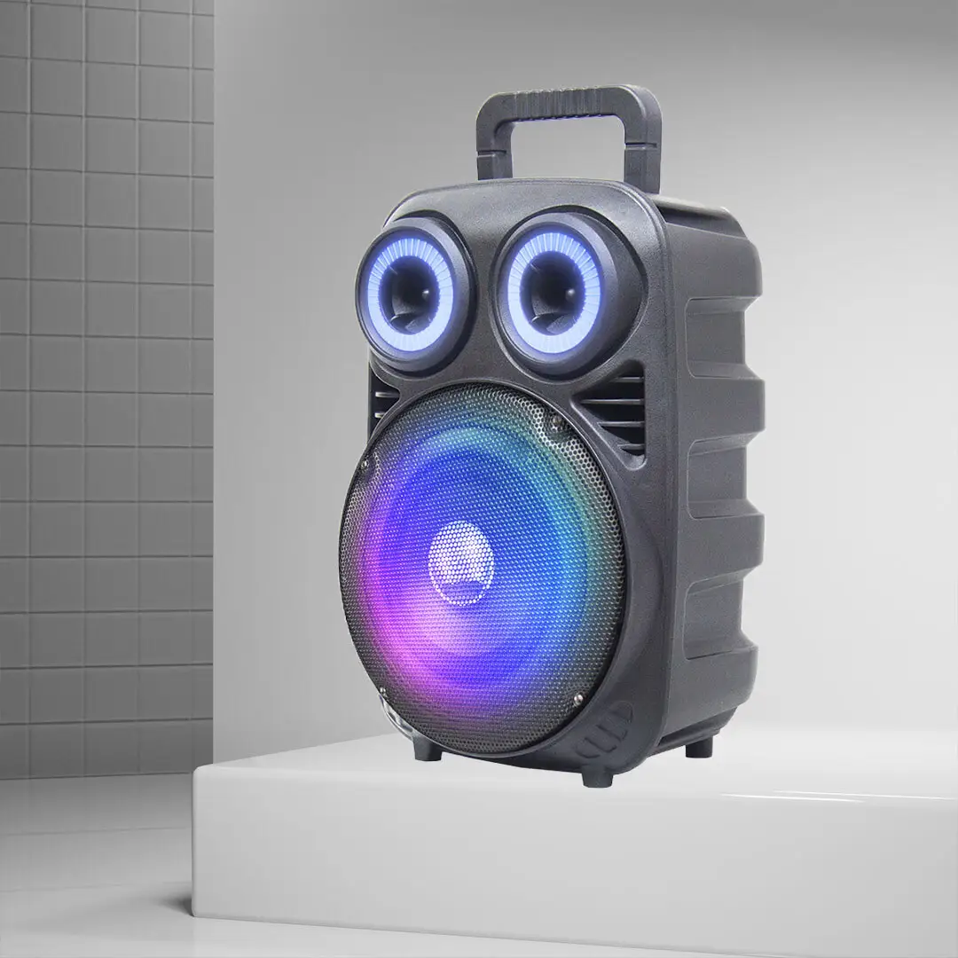 Binko Portable Speaker Supplier Black Shell with Color Light Portable Speaker Suppliercompany 6