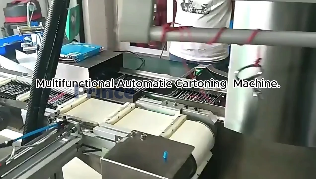 Automatic Small Bottle Candy Cosmetics Tea Boxing Packaging Machine Chocolate Soap Sachet Food Carton Box Packing Machine for Multiple Fields 1