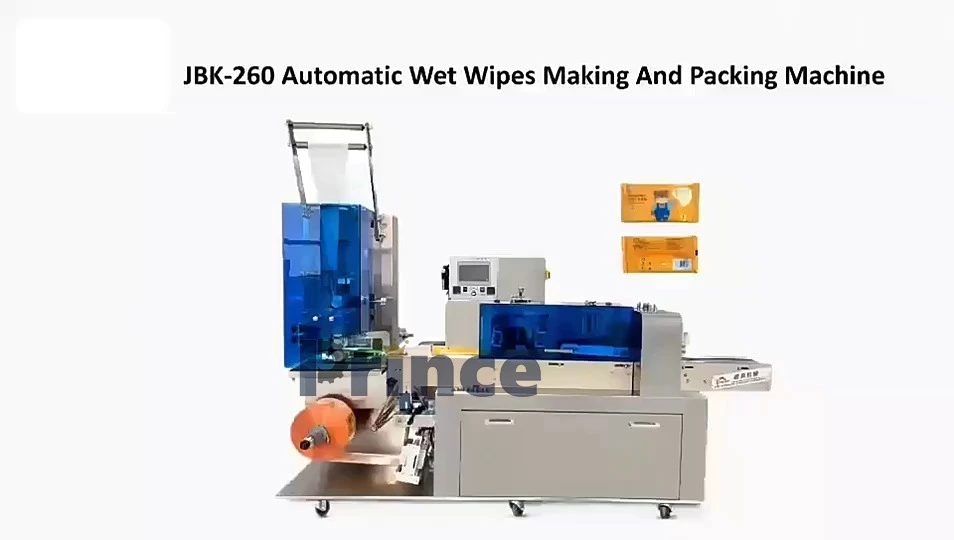 Fully Automatic Baby Wet Tissue Manufacturing Equipment Line Facial Tissues Hand Wipes Facial Tissues Wet Wipes Making Folding Packing Machine 1