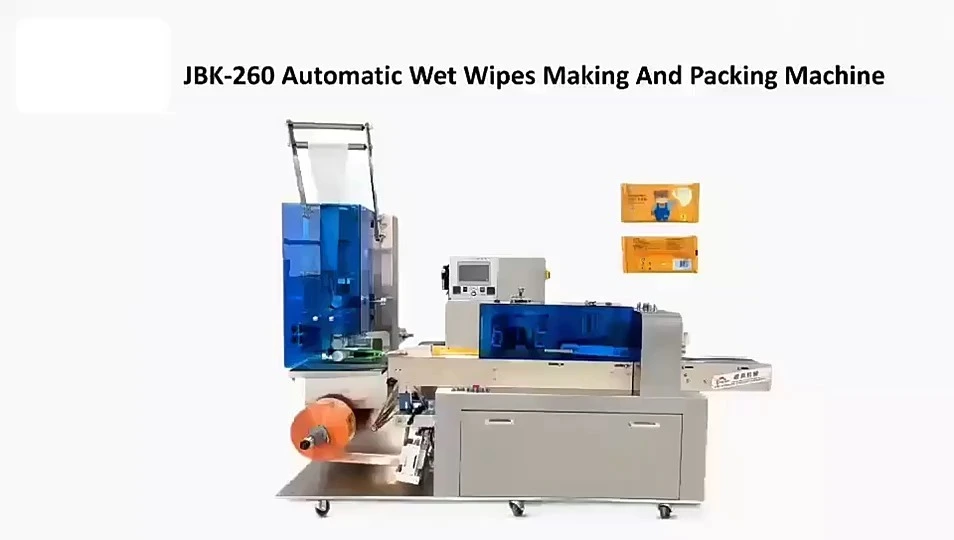 Fully Automatic Baby Wet Tissue Manufacturing Equipment Line Facial Tissues Hand Wipes Facial Tissues Wet Wipes Making Folding Packing Machine 1