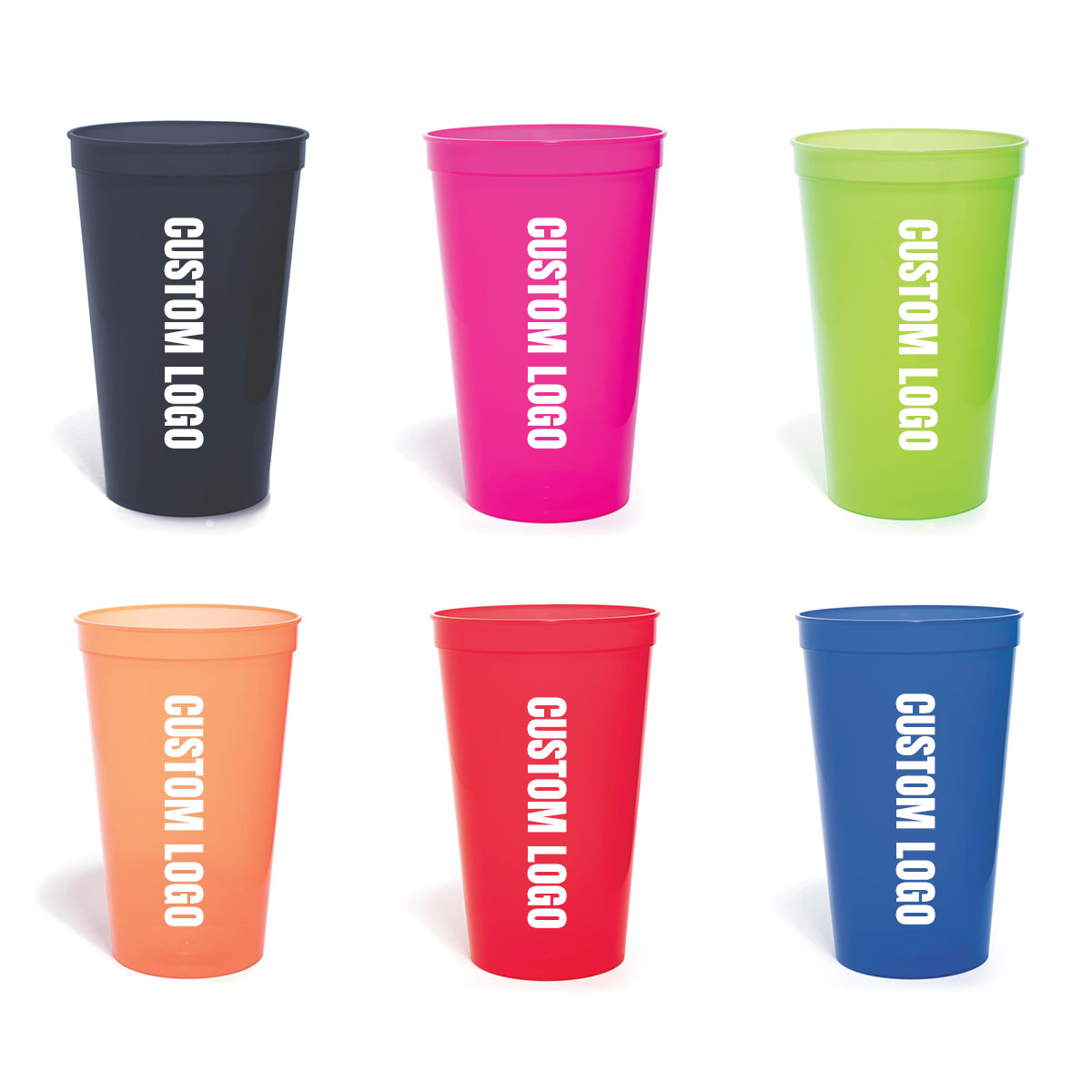 Individuelle Partybecher aus Kunststoff mit Logo 4