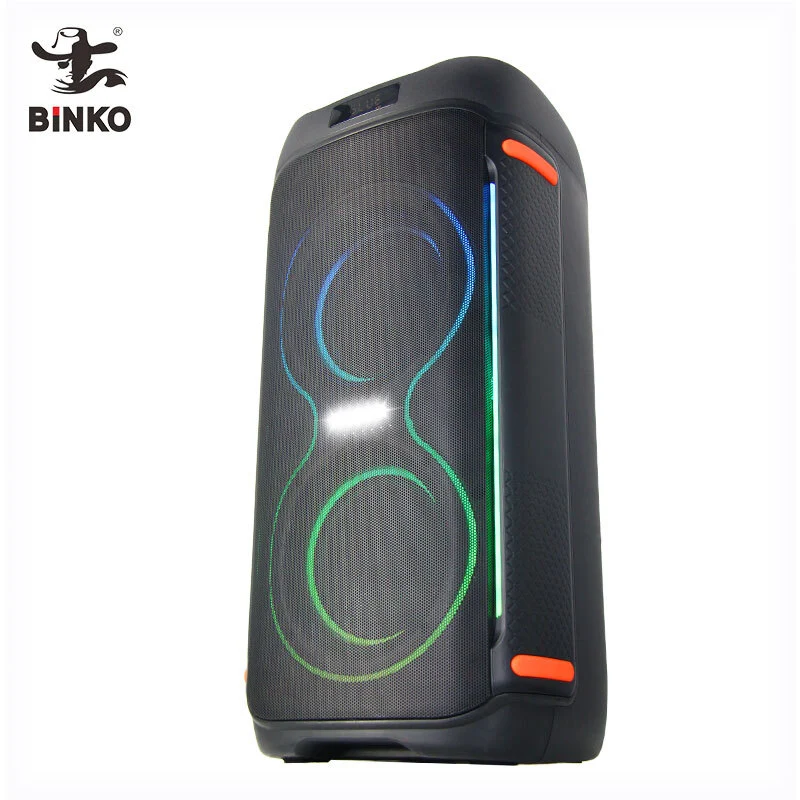 Outdoor Speaker blue tooth karaoke portable badio bt led light speaker wireless gadgets electronic home decor Binko YX-1218 1
