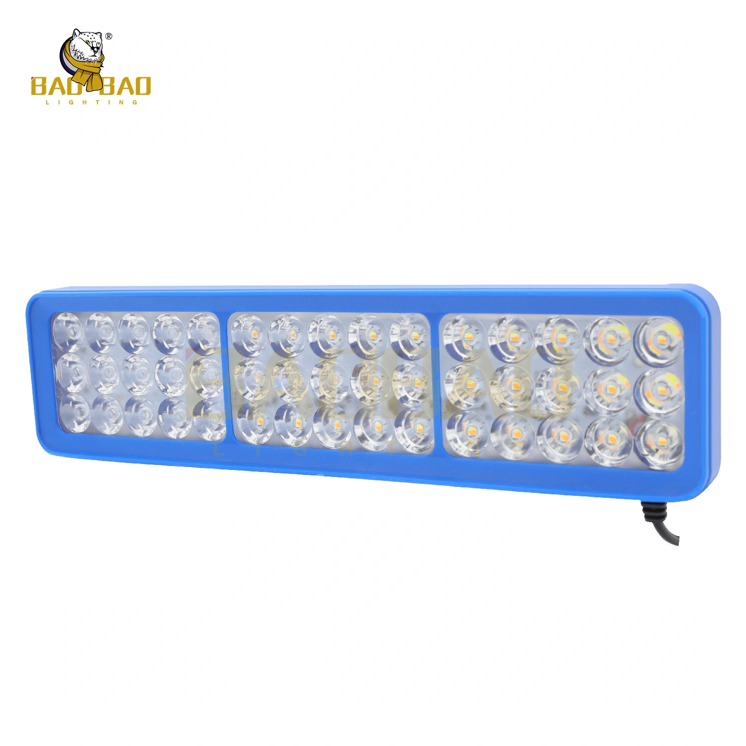 Baobao Lighting BB1961 30 حبة من البلاستيك الأبيض والأصفر فلاش متاح للدراجة الضباب الخفيف 1