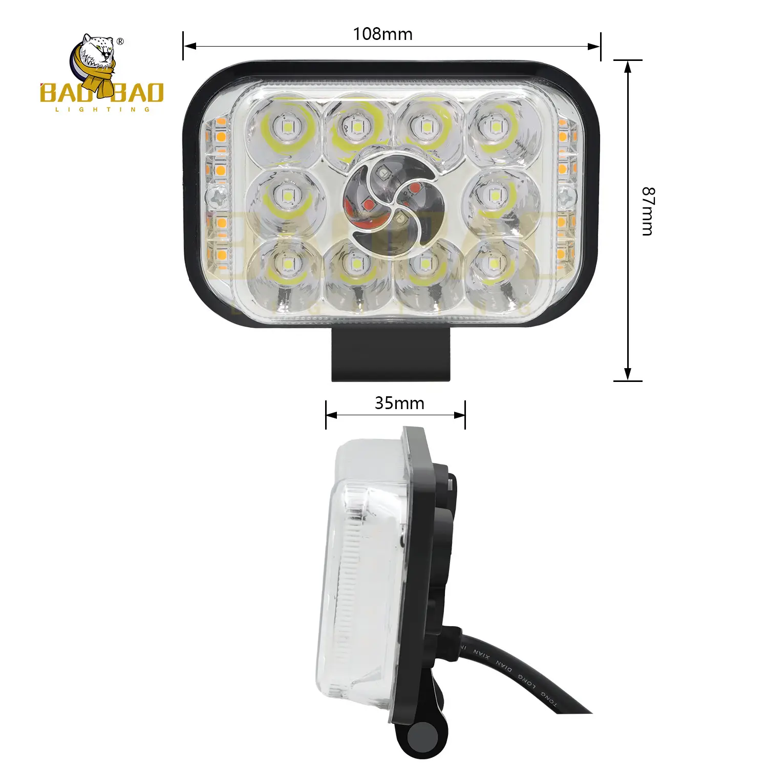 Baobao Lighting Custom Motorcycle Headlight Manufacturing 5