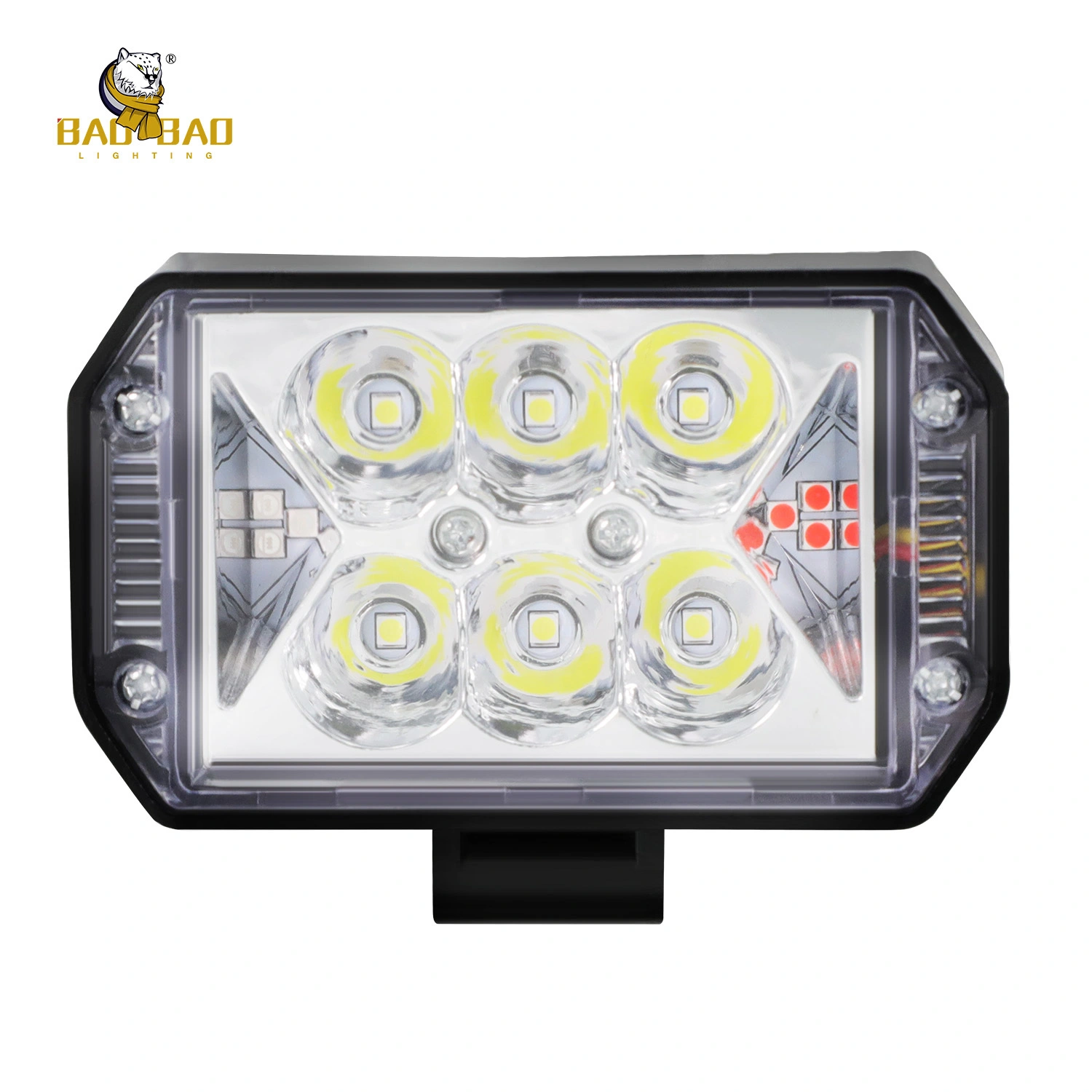 BAOBAO BB1864  Mini Driving  Dual Color Flash LED Light Lamp 1
