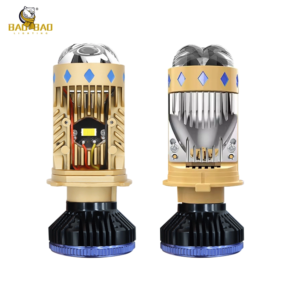 BAOBAO BB1855  6000K 200w 300w T8 H4 Bi Headlight Dual Lens Laser Biled 1