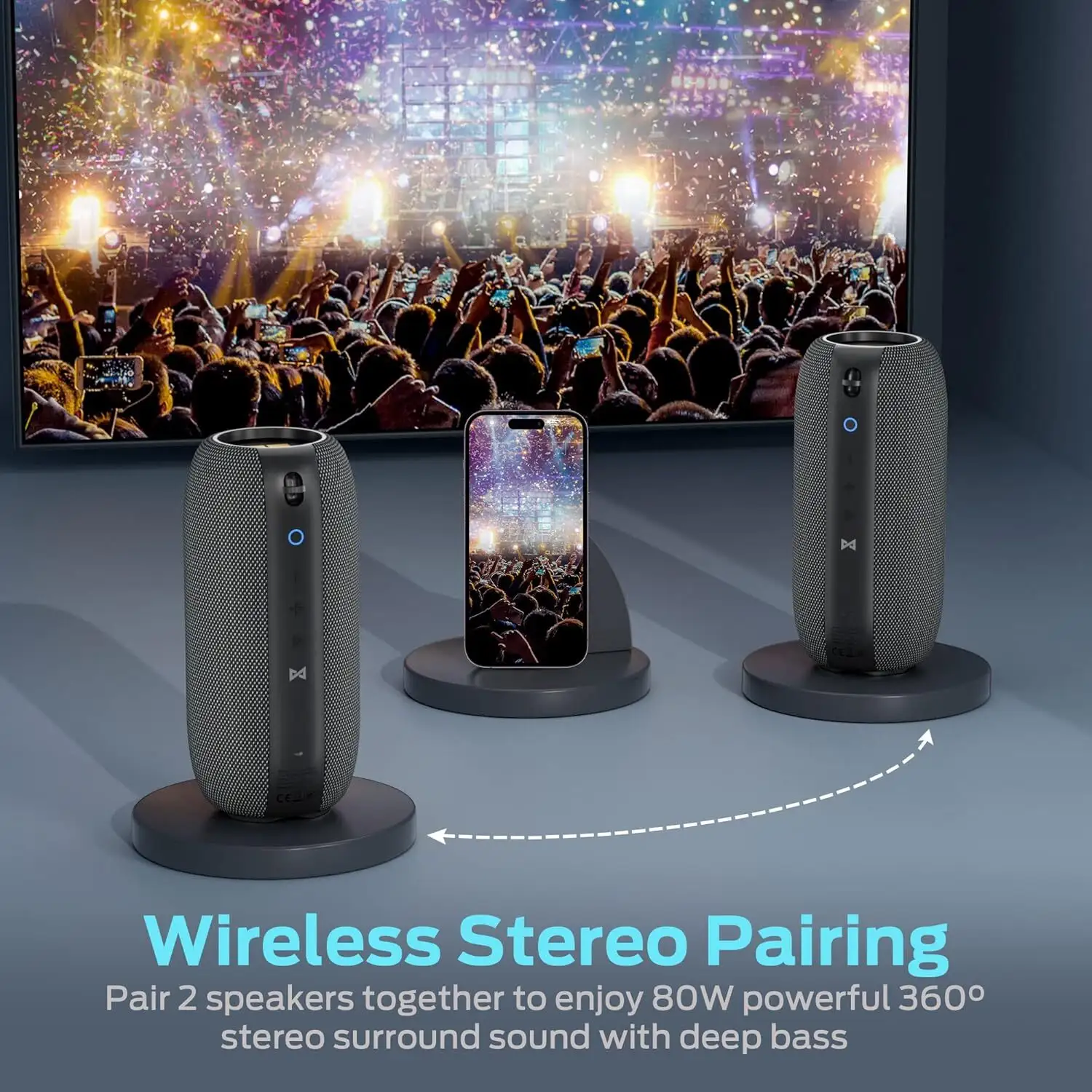 Waterproof Speaker Suppliers for Outdoor Metal+Plasticfactory 4