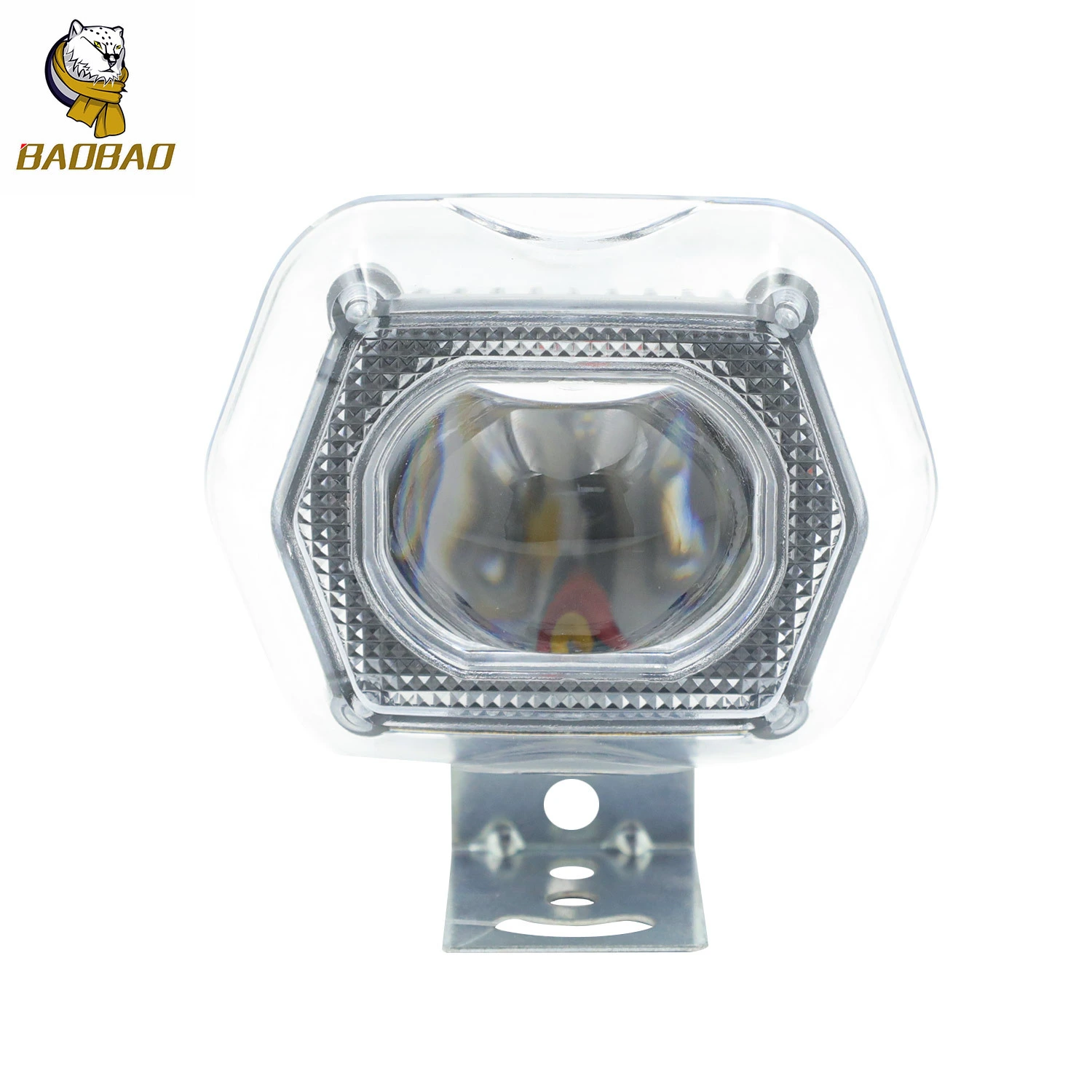 BAOBAO BB1679 12-80V 4D عيون السمكة مزدوجة اللون أضواء القيادة الصغيرة 1