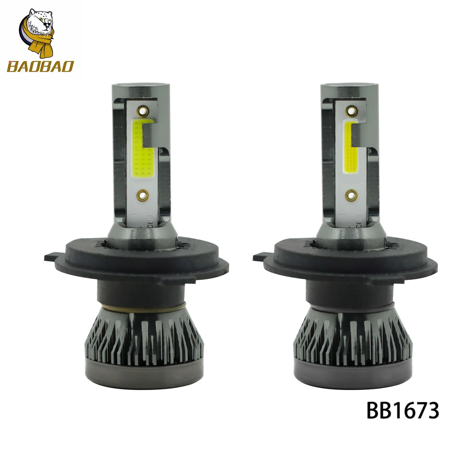 BAOBAO BB1673 المصابيح الأمامية العالية 100W Luces Led Para Autos المصباح الأمامي 1